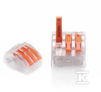 SZYBKOZŁĄCZKA UNIW.3X0,2-4MM2 OPK=50SZ