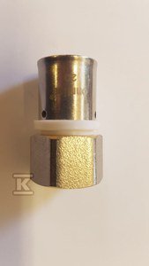 ZŁĄCZKA ZAPRASOWYWANA GW 40MM X 1 1/4&quot;