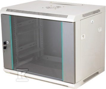 SZAFKA WISZĄCA 19&quot; 12U 600X450 SZARA