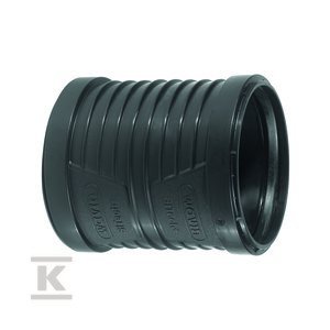 NASUWKA PP-HT SITECH+ 160 SANIT. CZARNA