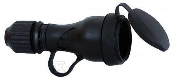 GNIAZDO GUMA Z UCHWYTEM 16A 250V ONNLINE