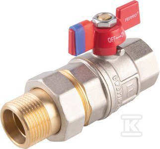 ZAWÓR KUL. F-POWER, 3/4&quot;GW/Z-ŚRUB.MOT.
