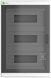 ROZDZ.ELEGANT RN 3X12 IP40 BIA/DYMN NOWA