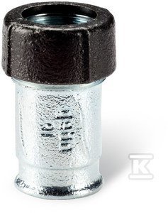 ŁĄCZNIK QI 1/2&quot; GW DO RUR  STALOWYCH