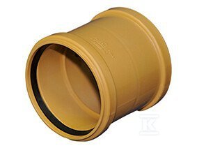 ZŁĄCZKA PVC 160 DWUKIEL.KAN ZEW