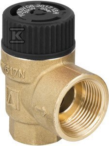 ZAWÓR BEZP.MSS 1/2&quot;X3/4&quot; 6 BAR SOLAR