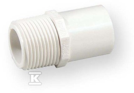 ZŁĄCZKA NYPLOWA Z GW WKR KZ/GZ PVC 1/2