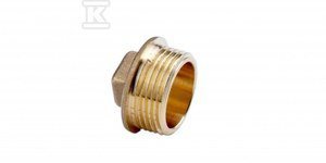 KOREK MOSIĘŻNY 1/2&quot; ŻÓŁTY