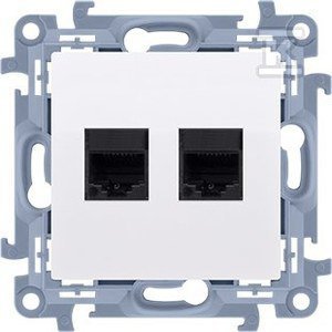 GN.2-KR.KOMP.RJ45 KAT6 BIAŁE SIMON10