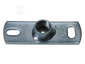 PŁYTKA MONTAŻOWA M10 120X40X4 STAL QS