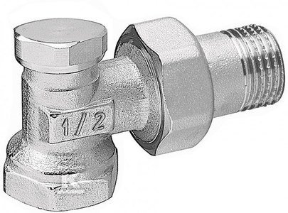 ZAWÓR GRZEJN.FERRO 1/2&quot; KĄTOWY POWROTN