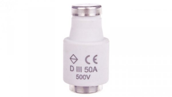 Wkładka bezpiecznikowa BiWts 50A DIII gF 500V LE33F50