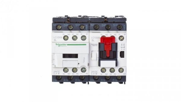 TeSys Deca Stycznik mocy 9A 3P 24V DC 1Z 1R LC2D09BL