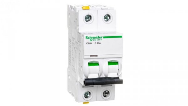 Wyłącznik nadprądowy 2P C 40A 6kA AC iC60N-C40-2 A9F04240