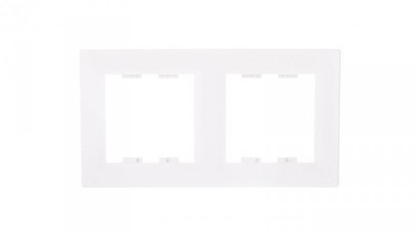 ASFORA Ramka podwójna pionowa biała EPH5810221