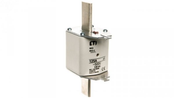 Wkładka bezpiecznikowa NH3C 125A gG 500V 004186215