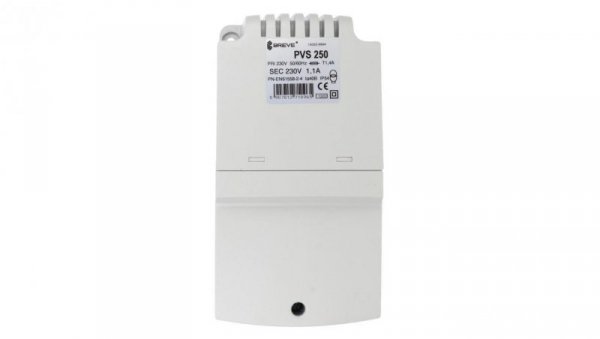 Transformator 1-fazowy separacyjny PVS 250 230/230V 1,1A, w obudowie, IP54, Ta 40, 16052-9984