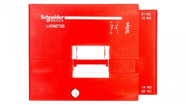 TeSys Deca Pokrywa zabezpieczająca do styczników LC1D80-D95 czerwona PREVENTA LAD9ET3S