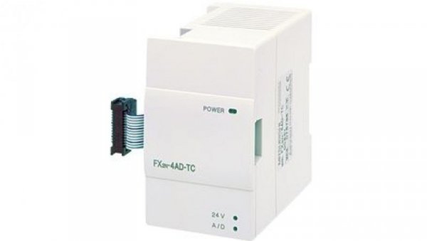 Rozszerzenie 4 wej. analog. term. J,K FX2N-4AD-TC