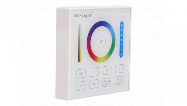Panel MiLight 1strefa RGB+CCT biały bat sterownik B0
