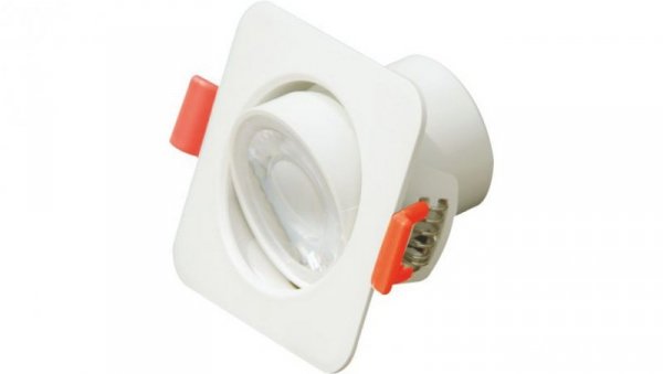 Oprawa downlight podtynk 8W 640lm 4000K 38st IP40 kwadrat HDW084NN