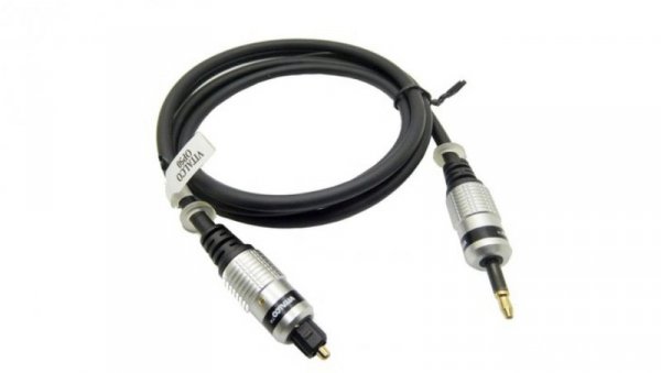 Kabel optyczny T-J Toslink Jack SPDiF (Toslink - mini Toslink) OP50 0,5m