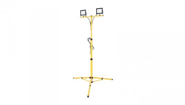STATYW 155cm Z NAŚWIETLACZAMI LED 2 x 50W 4000K I PRZEWODEM 3M EC79905