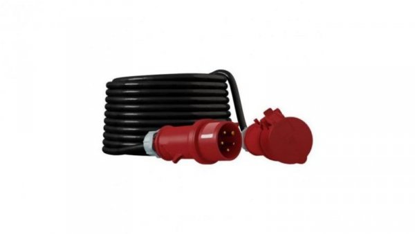 Przedłużacz 2m siłowy 16A/5P IP44 CEE 400V/16A H07RN-F 5x2,5 Doktorvolt 6817