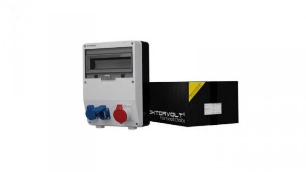 Rozdzielnica budowlana TD 16A 2x230V Schuko Doktorvolt 6763