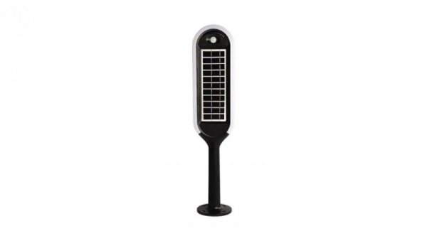 Oprawa solarna LED 5W 400lm 3000K IP65 Czarno-Biała 6666