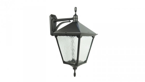 Kinkiet zewnętrzny Retro Kwadratowe K 3012/1/BD KW, E27 max 100W kolor czarny 0438621