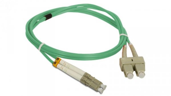 Patch cord MM OM3 LC-SC duplex 50/125 3.0m FOC-LCSC-5MMD-3-3