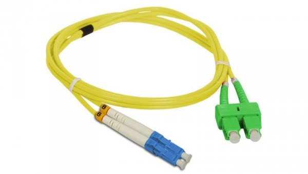 Patch cord SM SC/APC-LC duplex 9/125 3.0m FOC-SCALC-9SMD-3