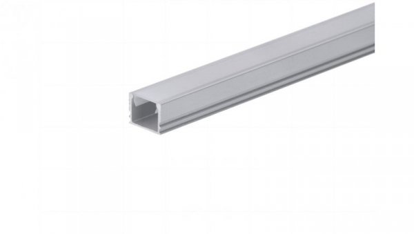 Profil led Standard 1m anodowany z osłoną mleczną MLF