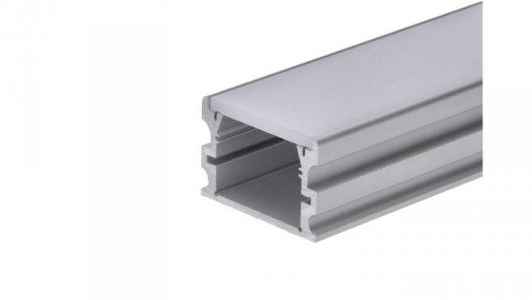 Profil led Aqua Max 1m anodowany z osłoną mleczną ML