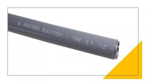 Peszel elastyczny gładki Anaconda Sealtite typ EF 1.1/4 Szary 311.035.3 /10m/