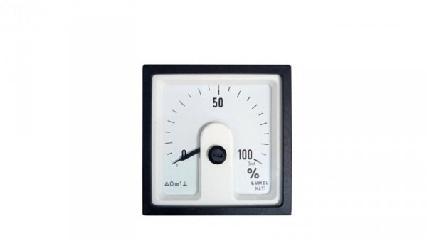 Amperomierz analogowy 72x72 N:IP52 AB50:zakr.pom.1kA/60mV MA17