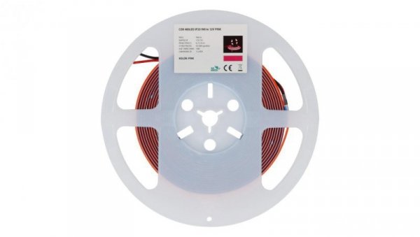 Taśma 480x LED COB PRO3Y 2835 różowa IP20 12V op=5m