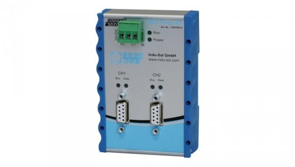 Wzmacniacz 2 kanałowy MULTIrep X2 – PROFIBUS - 110030010