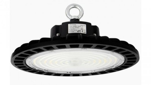 LED line PRIME Oprawa HighBay ufo PHANTOM 150W 4000K 190lm/w 28500lm ściemnialny 1-10V 90st. 5 lat gwar.