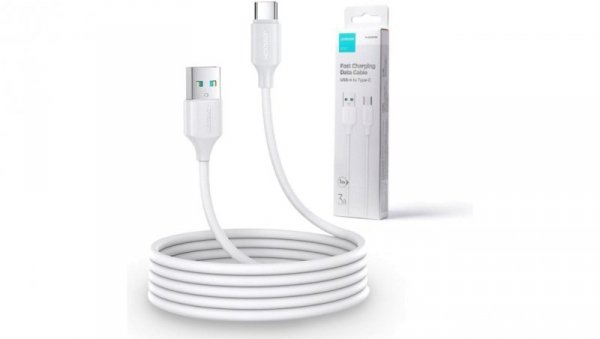 Kabel USB-A / USB-C Joyroom S-UC027A9 100m 3A biały