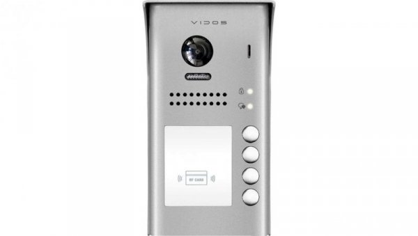 Czterorodzinna stacja bramowa VIDOS DUO S1104A