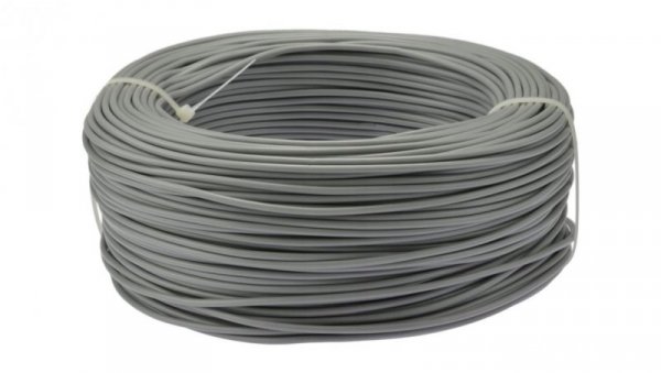 Przewód instalacyjny H05V-K / LgY 0,5 500V szary linka giętka Elektrokabel