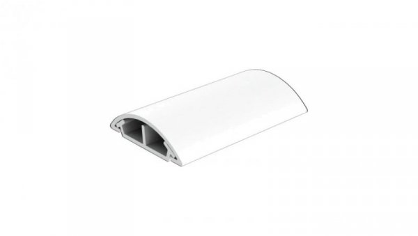 Listwa maskująca przewody TV maskownica uniwersalna napodłogowa naścienna 34x10mm biała 2m z taśmą 2-stronną KOPOS / 2 m /
