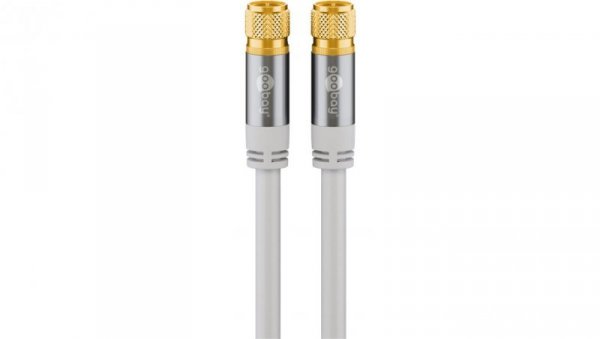 Kabel antenowy SAT (typ 135 dB), poczwórne ekranowanie - Długość kabla 10 m