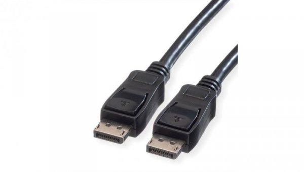 VALUE Kabel DisplayPort, DP M/M, czarny, 1,5 m
