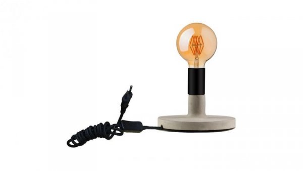 Lampa dekoracyjna biurkowa, stołowa z betonu E27 max 60W IP20 V-TAC VT-7171