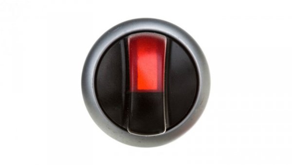 Napęd przełącznika 2 połozeniowy czerwony z podświetleniem z samopowrotem M22-WLK-R 216814