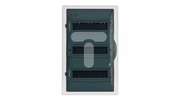 Rozdzielnica modułowa 3x12 p/t ECONOMIC BOX RP 3/36 drzwi transparentne (N+PE) lP40 2516-01