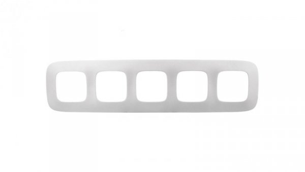 VALENA ALLURE Ramka pięciokrotna aluminium 754395